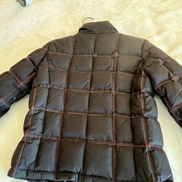 Kenneth Cole Reaction Black Down Puffer Coat Jacket sz Small - Picture 5 of 7